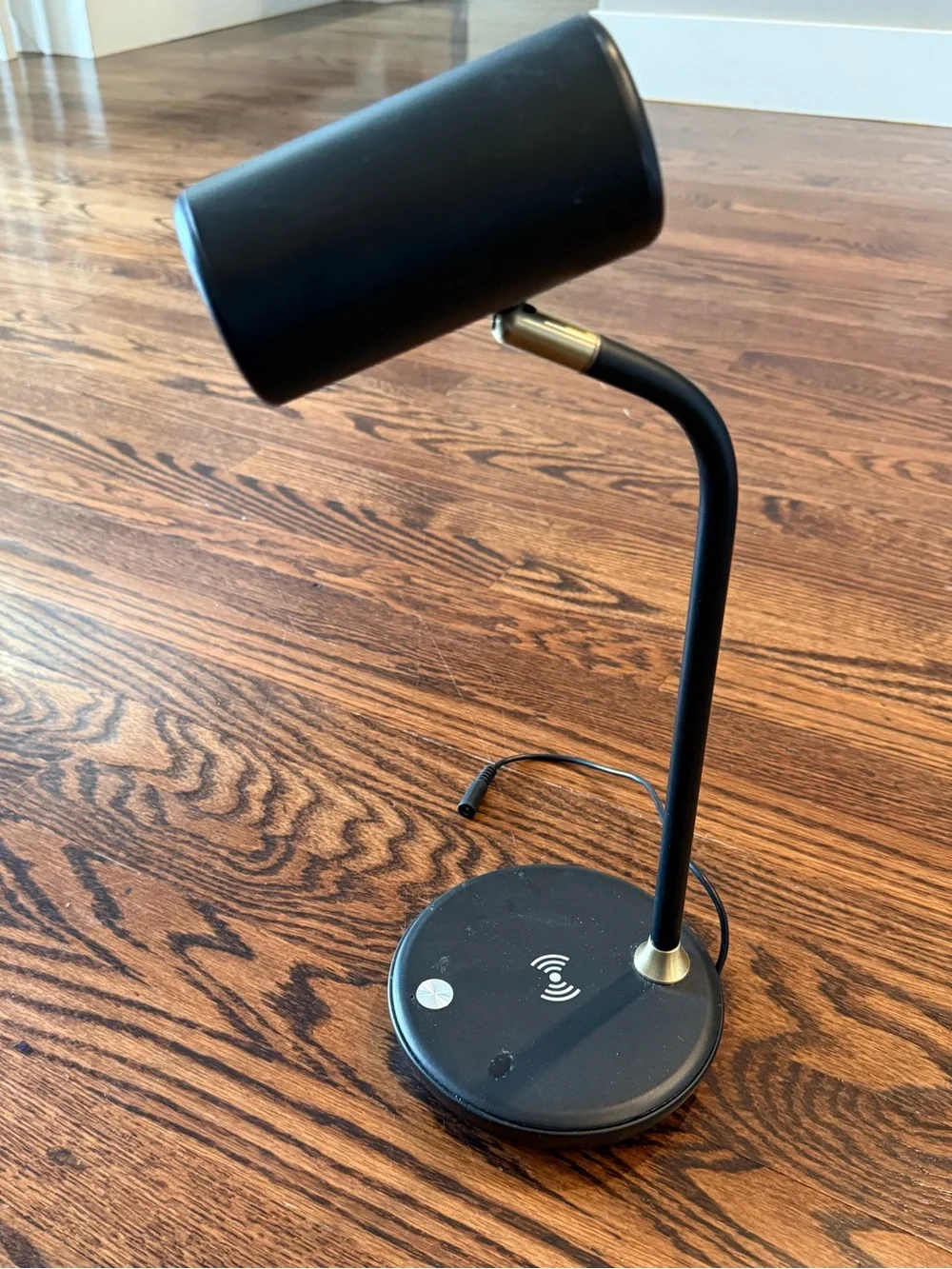 Brightech Ezra Modern Dimmable (Includes LED Light Bulb) Wireless Charging